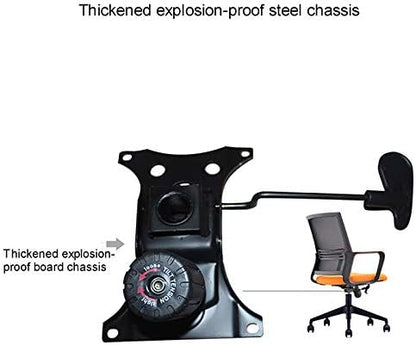 Home Office Chair with Mid-Back Rotating Waist Support Desk Task Computer Chair Ergonomic Comfortable Mesh Armchair (A)