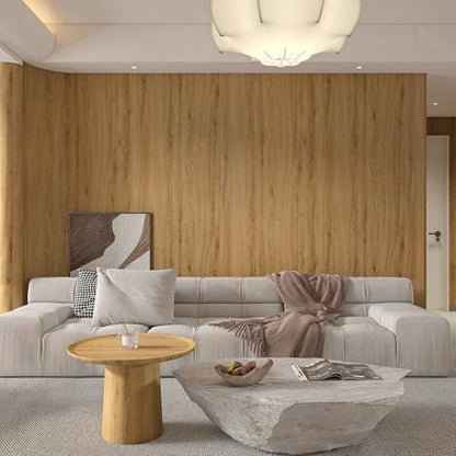 Wood Textured Peel and Stick Wallpaper Light Brown Wood Contact Paper