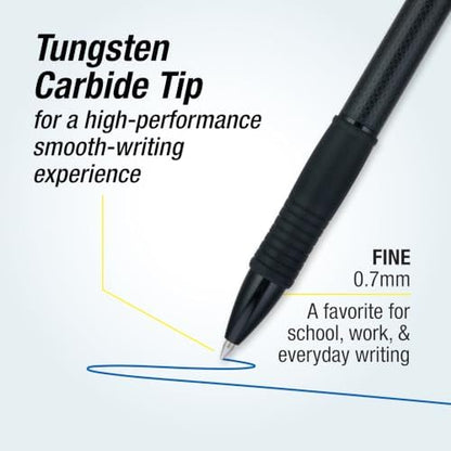PILOT G2 Edge Black, Blue and Red, 8ct box, Fine Point 0.7 mm