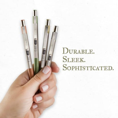 Zebra Pen F-301 Signature Series Ballpoint Pen, Black, 0.7mm, 4-Pk (27294)