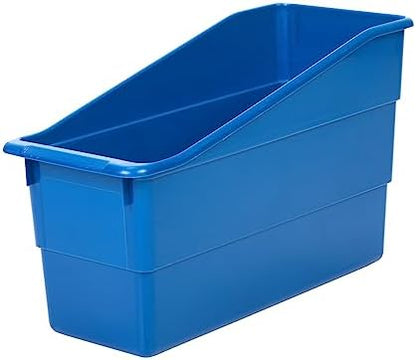 Really Good Stuff Durable Book & Binder Holders 12-Pack, Blue