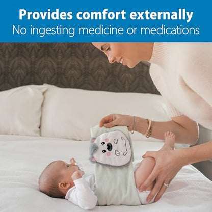 Dr. Brown's Infant Gripebelt Heated Belly Band, Soothe Baby's Tummy with Gentle Warmth and Compression, Hedgehog, 0m+ (Pack of 6)