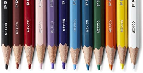 Prismacolor 2427 Premier Verithin Colored Pencils, 24-Count