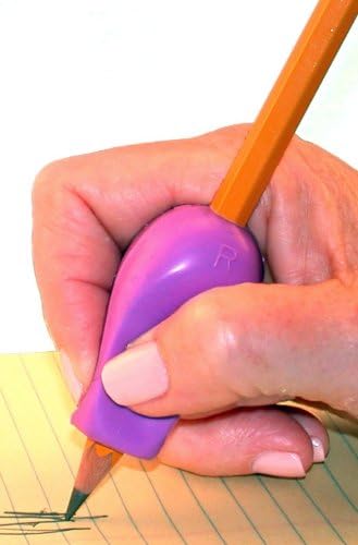 The Pencil Grip Jumbo Pencil Gripper, Universal Ergonomic Writing Aid For Righties And Lefties, Colorful Pencil Grippers, Assorted Colors, 6 Count - TPG-11406