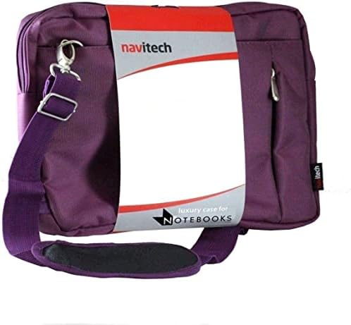 Navitech Purple Water Resistant Graphics Tablet Bag - Compatible with EooCoo LCD Writing Tablet