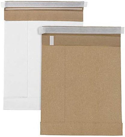 Top Pack Supply Self-Seal Padded Mailers, #7, 14 1/4" x 20", Kraft (Pack of 50)