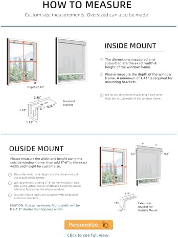 SmartWings Motorized Smart Roller Shades, 100% Blackout Safari Cream