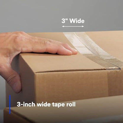 3M Scotch Box Sealing Tape Dispenser HR83, Portable, Versatile, 3 in