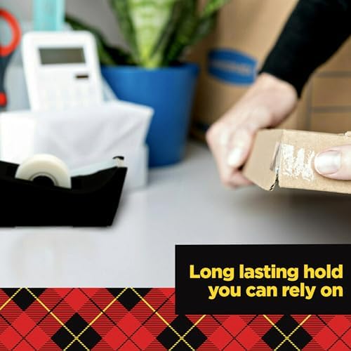 Scotch Transparent Tape Clear | 3/4 in x 1000 in | Photo-Safe | Strong Adhesion | 24 Rolls, Pack of 6