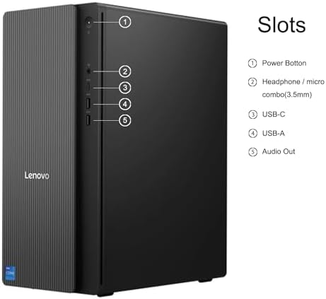 Lenovo IdeaCentre Tower Desktop Computer • 24-core Intel Ultra 9 285 Processor • 16GB DDR5 • 512GB SSD • Office 365 for The Web • HDMI + VGA, Wi-Fi 6E • Wired Keyboard & Mouse • Windows 11