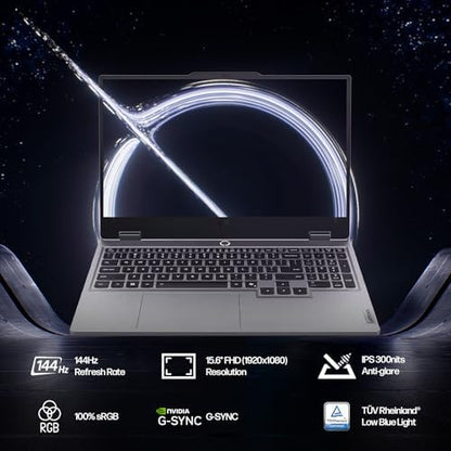 Lenovo LOQ Gaming Laptop, 15.6’’ FHD 144HZ Display, AMD Ryzen 7 250, NVIDIA GeForce RTX 5060, 32GB DDR5 RAM 1TB SSD, Backlit KB, WiFi 6, Win 11 Pro Bundled with Accessory