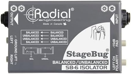 Radial StageBug SB-5 Laptop DI