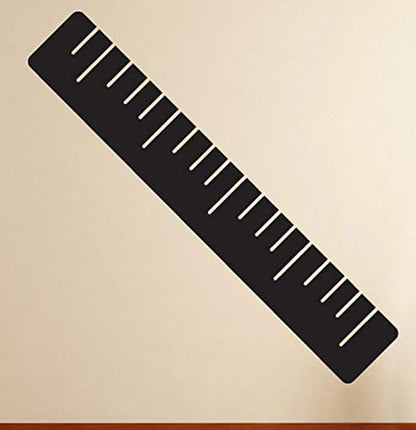 Office Supplies Wall Decals Stickers ID001, Black, 72 Inches