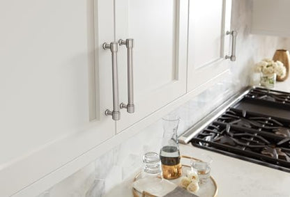 Amerock 3-3/4" Faircrest Satin Nickel Drawer Pull