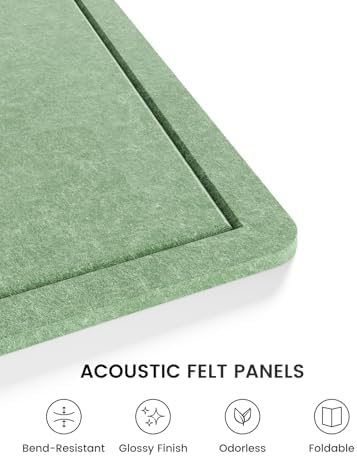 Fluxynara 23.6" x 17.1" Bulletin Board, Moss Green
