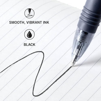 Zebra Pen Z-Grip Animal Print Retractable Ballpoint Pen, Black, 1mm, 18-Pk
