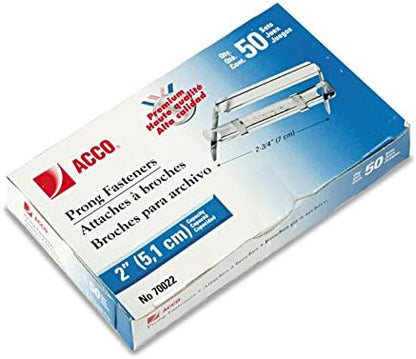 ACC70022 - Premium Two-Piece Paper File Fasteners