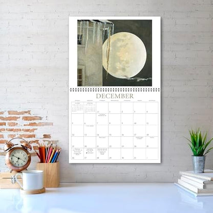 The Art of Andrew Wyeth 2027 Wall Calendar, 16-Month Fine Art & American Realism Painting Calendar, 15" x 12"