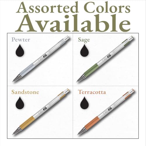 Zebra Pen F-301 Signature Series Ballpoint Pen, Black, 0.7mm, 4-Pk (27304)