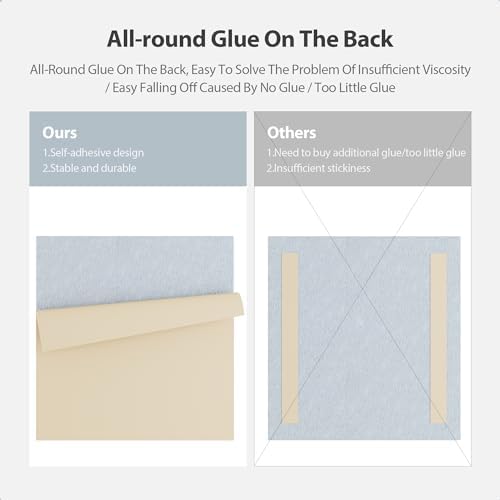 12 Pack Square Acoustic Panels Self Adhesive Sound Proof Foam(Blue Gray)