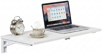 Need 36x20IN Wall Mounted Folding Table for Office Laundry White