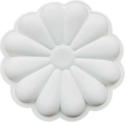 Sunflower Shape Silicone Mold for Baking Mousse Cake Ice Cream Dessert Pudding Brownie Pastry Fondant Jelly Cake Decoration Mold