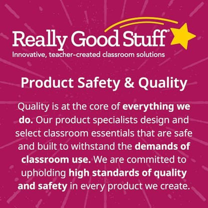 Really Good Stuff Daily Response Sticks, 60 Ct., Ages 4+, PreK+