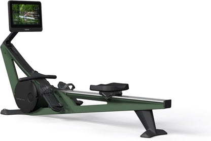 Hydrow Wave Rowing Machine with 16" HD Touchscreen & Speakers - Foldable | Live Home Workouts, Subscription Required