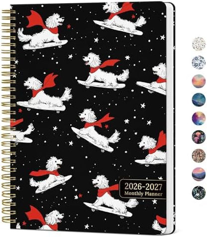 Monthly Planner 2026-2027, 18-Month Aesthetic Calendar, Jul 2026-Dec 2027