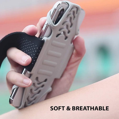 【Bone】 Run Tie Running Armband Phone Holder, Cell Phone Arm Band for iPhone 14 13 12 11 Pro Max Mini XS XR X 8 7 6 Plus Samsung Galaxy S10 S9 Smartphone (Combo Set/Black/ 6.3-7.5"+ 7.9-9.8"+ 9.8-14")