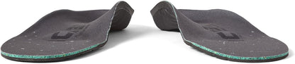 Icebug Comfort Insoles with Dynamic Arch Support, Charcoal Medium Arch, M 8/W 9.5-10