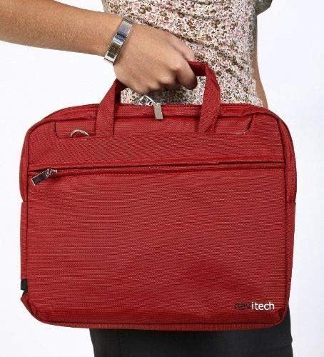 Navitech Red Graphics Tablet Case/Bag Compatible With Infocreative UK 8.5 inch LCD Writing Tablet