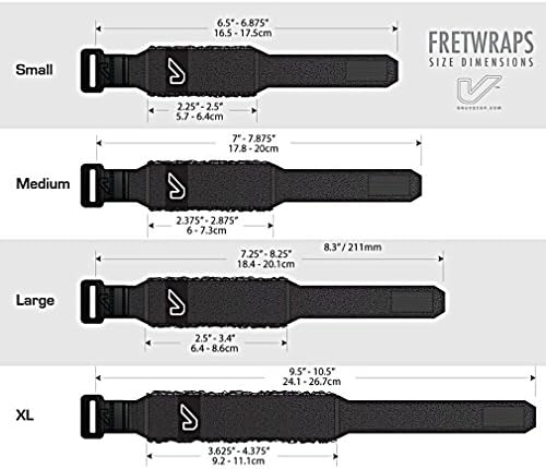 Gruv Gear FretWraps HD 'Wine' String Muters 1-Pack , Large, Burgundy