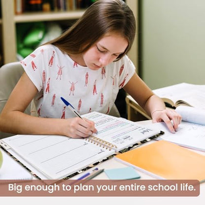 Planner 2026-2027, Weekly & Monthly Academic Calendar, Jul 2026 – Jun 2027