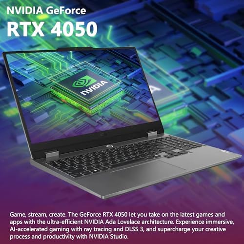 Lenovo LOQ Gaming Laptop | 15.6" FHD IPS 144Hz (100% sRGB G-SYNC) | AMD Ryzen 5 7235HS | 64GB DDR5 2TB SSD | NVIDIA GeForce RTX 4050 6GB | Backlit Wi-Fi 6 Privacy Camera Win11 w/DLCA Accessory