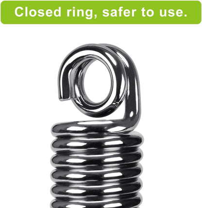 SELEWARE Heavy Bag Spring, Punching Bag Hanging Kit with Swivel & 2 Carabiners, 360 Rotational Hanging Accessory for Boxing Bag