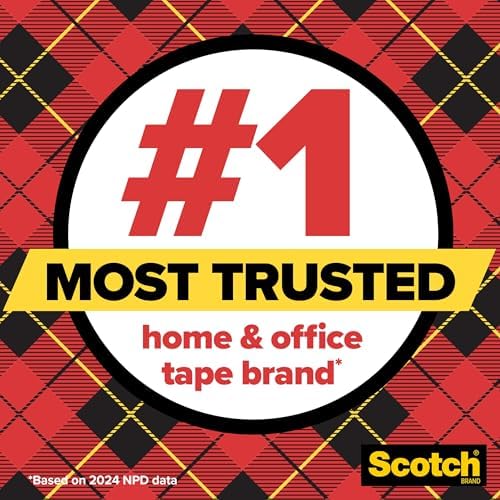 Scotch Shipping Pack, 2 Heavy Duty Packaging Tape Rolls