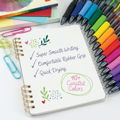 PILOT G2 Premium Refillable & Retractable Rolling Ball Gel Pens, Fine Point, Assorted Color Inks, 20-Pack (31294)