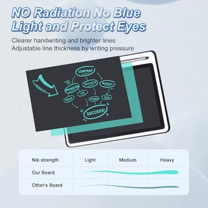 LCD Writing Tablet for Adults 10inch Electronic Reusable Board with Cover