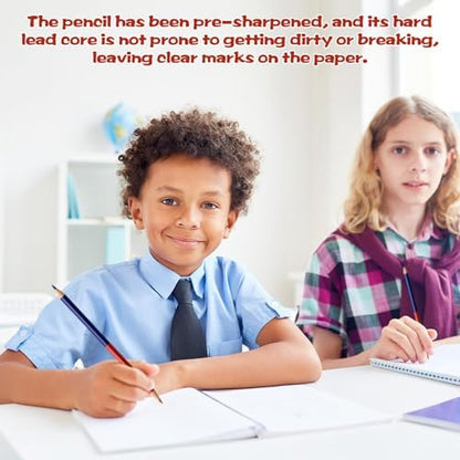 100 PCS Checking & Grading Pencils, Red and Blue Double Ended Erasable Pencils with Sharpeners, Pre-Sharpened #2 HB Back to School Supplies for Teachers, Testing, Office & Map Marking(100)