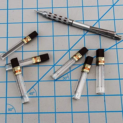 Pentel Super Hi-Polymer Lead Refill (0.3mm) Extra Fine, 2H, 12 pcs/Tube, Box of 12 (300-2H)