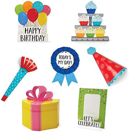 Creative Teaching Press 3D POP! Happy Birthday Bulletin Board (10176)