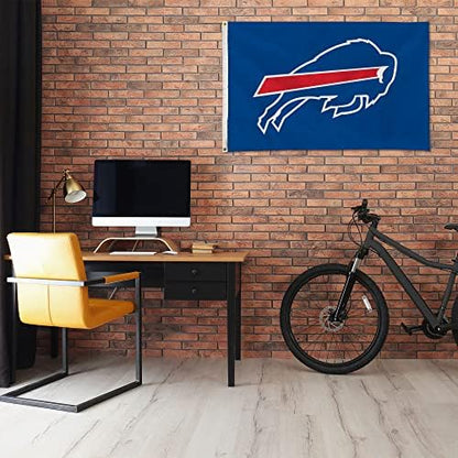 NFL Rico Industries Standard 3' x 5' Banner Flag Single Sided - Indoor or Outdoor - Home Décor