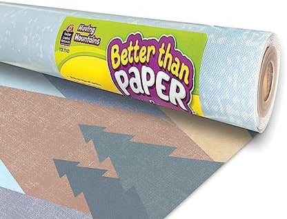 Teacher Created Resources Moving Mountains Better Than Paper Bulletin Board Roll (TCR77421),Rectangular