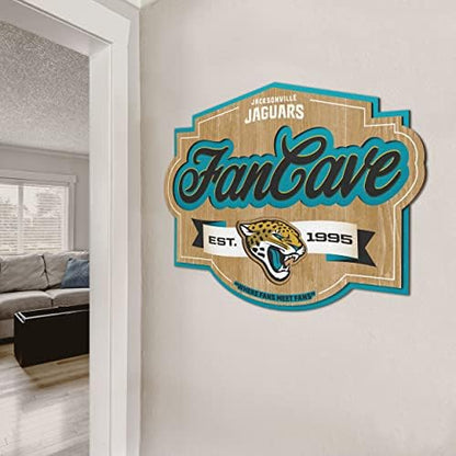 YouTheFan NFL Jacksonville Jaguars FanCave Wall Art