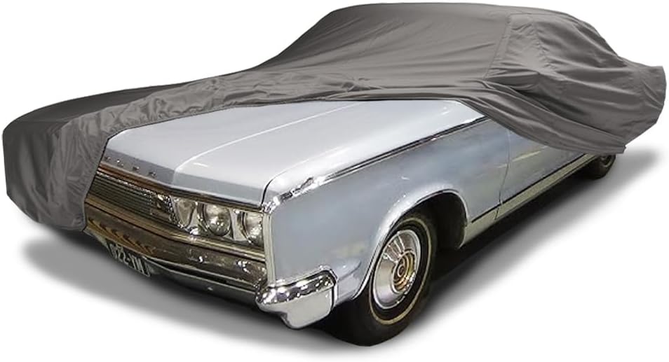 CarsCover Custom Fits for Chrysler Imperial 1955-1975 Car Cover Ironshield Leatherette All Weatherproof Waterproof 100% Block Sun, Rain, Dust