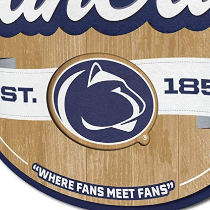 YouTheFan NCAA Officially-licensed FanCave 3D wall art - ready-to-hang, 3D multi-layered construction - floating wall mount design - Perfect fan gift