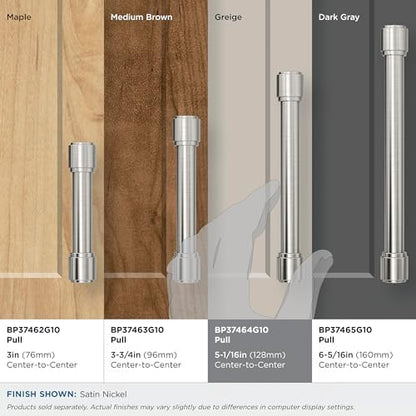 Amerock 5-1/16" Faircrest Satin Nickel Drawer Pull