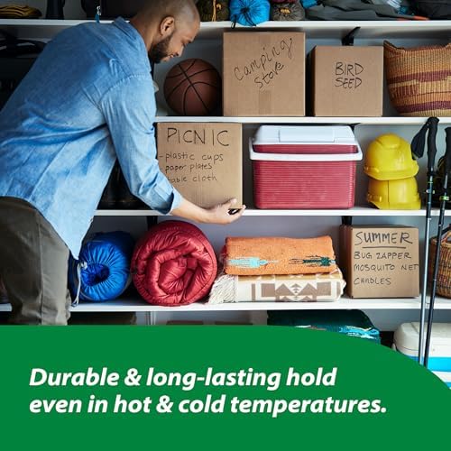 Duck HD Clear Packing Tape with Dispensers - 6 Rolls of Strong Heavy Duty Packing Tape for Shipping and Moving,Boxes and Packaging - 1.88 in. x 22.2 Yards - 1.5" Core - Clear (287732),(Pack of 2)