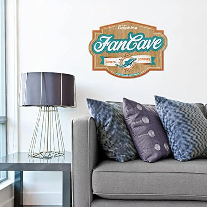 YouTheFan NFL Miami Dolphins FanCave Wall Art